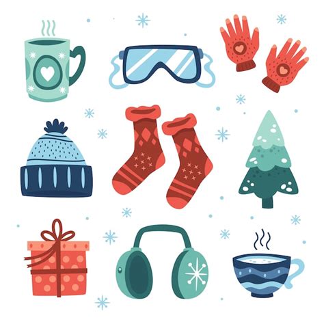 Clipart winter Vectors & Illustrations for Free Download | Freepik