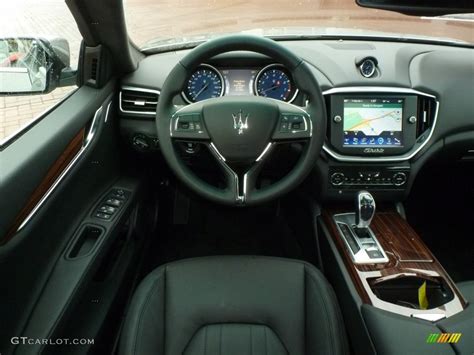 2014 Maserati Ghibli Standard Ghibli Model Nero Dashboard Photo #87599818 | GTCarLot.com