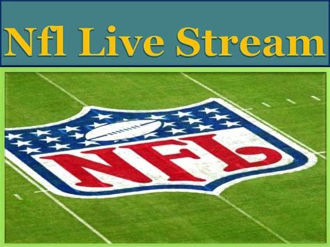 Nfl live stream