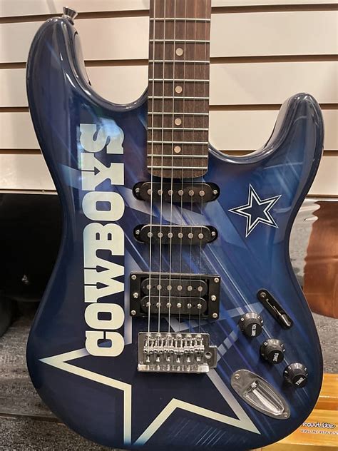 Dallas Cowboys Woodrow Limited Edition Electric Guitar Reverb