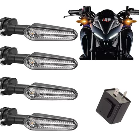 Kit Setas Led Para Yamaha Rele Mt Ybr Fazer Fz Xtz