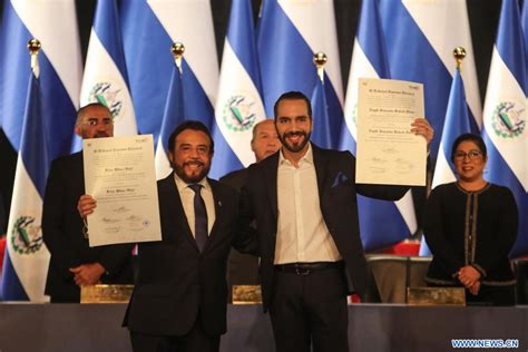 Nayib Bukele Recibe Carta Credencial Como Presidente Electo De El