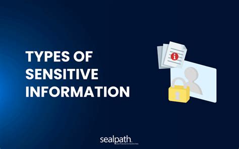 Types Of Sensitive Information The Most Complete Guide