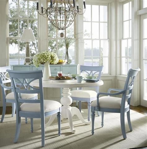 Blue Of Stunning Ocean Blue Is Reflected In Chairs Lovely Expansive