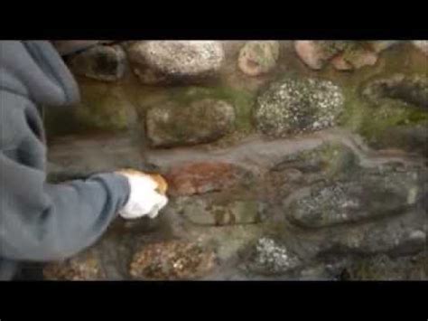 How I Re Point A Old Stone Wall Mike Haduck YouTube Diy Stone