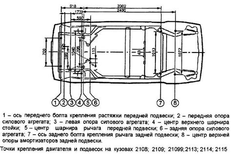 Геометрия кузова Ваз 2114: стандартные размеры, длина и основные ...
