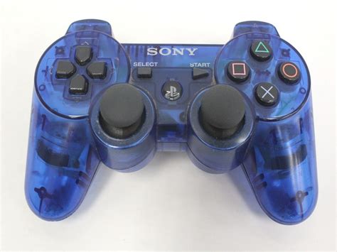 Genuine Rare Clear Blue Controller Ps3 Wireless Controller Playstation ...