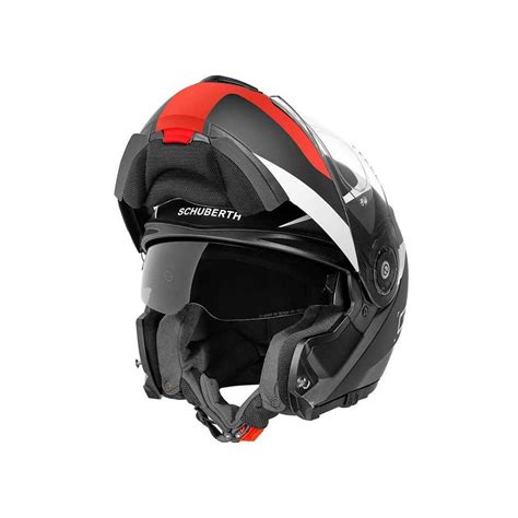 Schuberth C Pro Sestante Red Flip Up Helmet