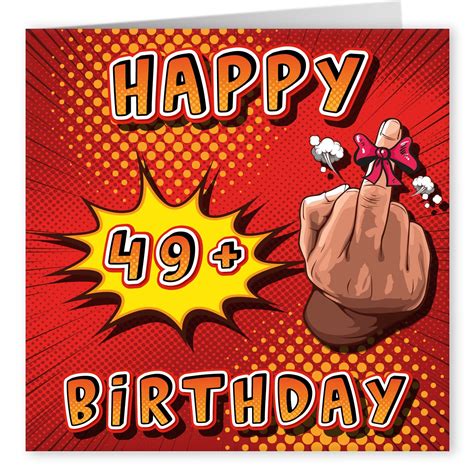 Buy Cult Kitty - Funny 50th Card - Joke Happy Birthday Cards for Him - Funny 50th Birthday Card ...