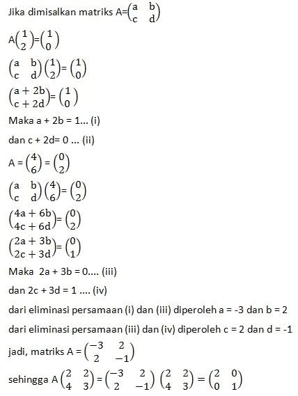 Latihan Soal Matriks Ilmu