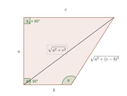 geometry - Finding the angles in a right trapezoid - Mathematics Stack ...