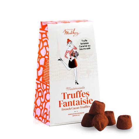 Truffes Fantaisie Eclats De Caramel Au Beurre Sal Chocolat Mathez