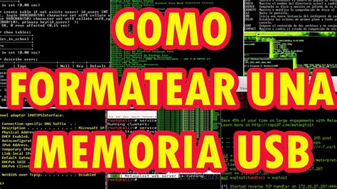 Como Formatear Una Memoria Usb En Windows Como Formatear Un