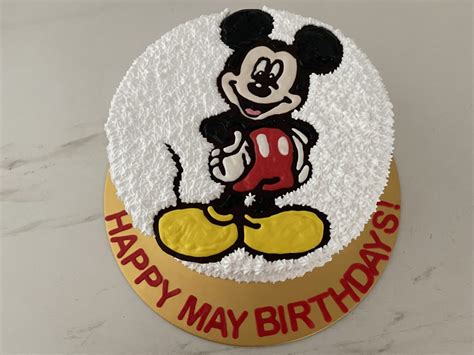 Mickey Mouse And Minnie Mouse Cakes Singapore Joyeux Bakery