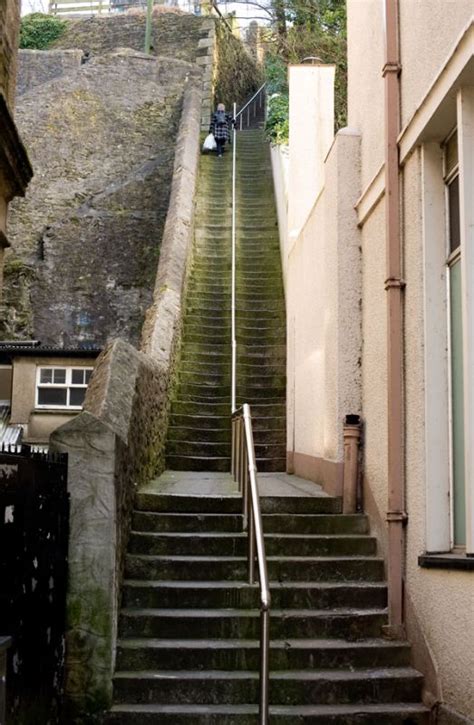 Jacobs Ladder Falmouth Cornwall Guide Images