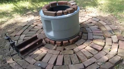 Turning A Clothes Dryer Into A Fire Pit YouTube