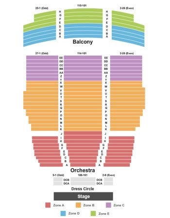 Flynn Theater Seating Map | Brokeasshome.com