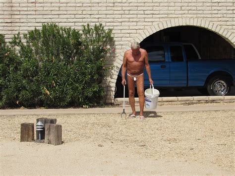 IMG 0374 1 Doing Yard Work In A Thong Bikini Oscar Quagg Flickr