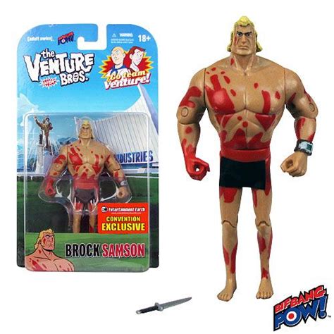 The Venture Bros Naked Brock Samson Inch Action Figure