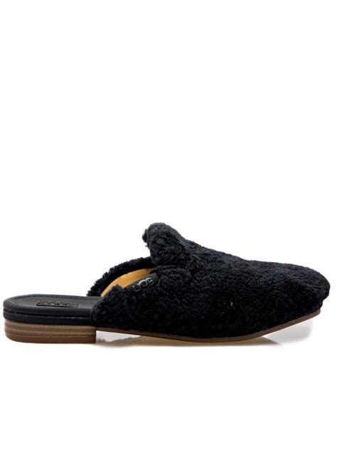 Ugg Janaya Cozy Mule Zwart Derodeloper