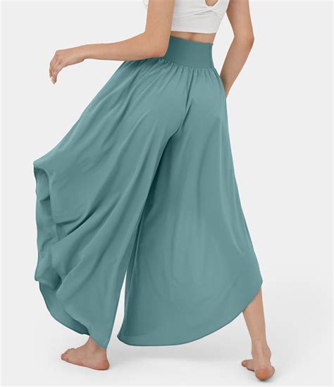 Breezeful Pantalones De Baile De Secado R Pido De Pierna Ancha Con