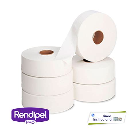 Papel Higiénico Jumbo Rendipel 🏢 Producto Institucional Tienda Raso