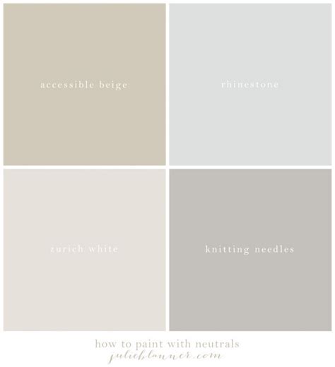 Our Neutral Paint Palette | The best neutral paint colors