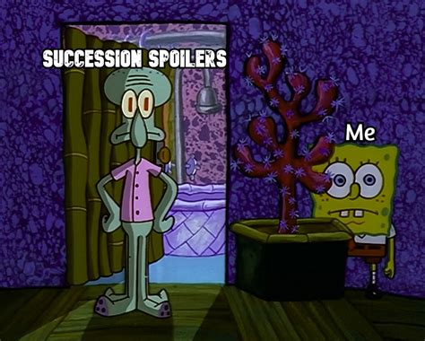 spongebob hiding  squidwards house