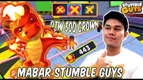 Live Senin Happy Mabar Stumble Guys Mencari Crown Tanpa Emote