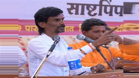 Will Stop Supply Of Water Maratha Leader Manoj Jarange Patil Gives