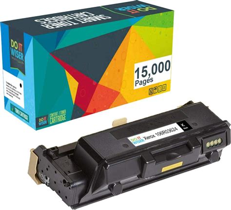 Do It Wiser Compatible Toner Cartridge Replacement For Xerox Workcentre