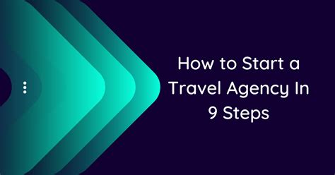 How To Start A Travel Agency In Steps