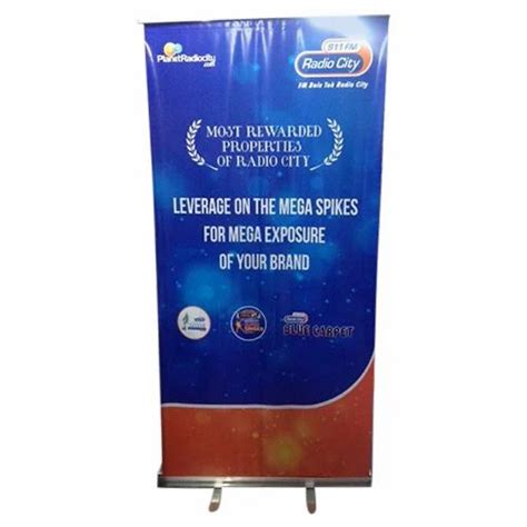 Advertising Roll Up Standee Printing Service At Rs Sq Ft In New