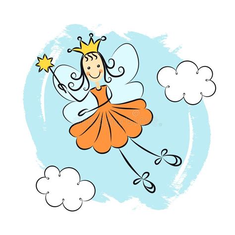 Nette Prinzessin Girl Vector Vektor Abbildung Illustration Von Person