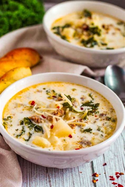 Zuppa Toscana Soup Olive Garden Copycat Recipe