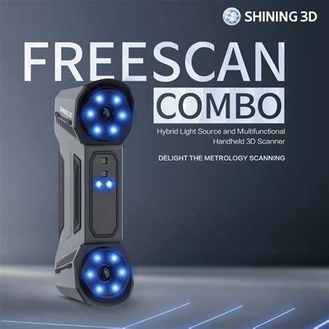 Shining D Freescan Combo Blue Laser Infrared Vcsel D Scanner