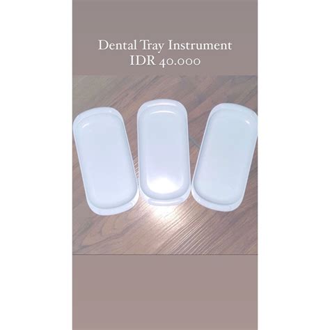 Jual Dental Tray Instrument Instrumen Plastic Dental Melamin Melamine