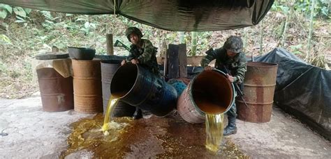 Laboratorios De Coca Destruidos Por El Ej Rcito