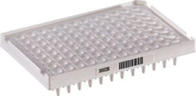 Thermo Scientific PCR Plate 96 Well Semi Skirted Flat Deck Blue