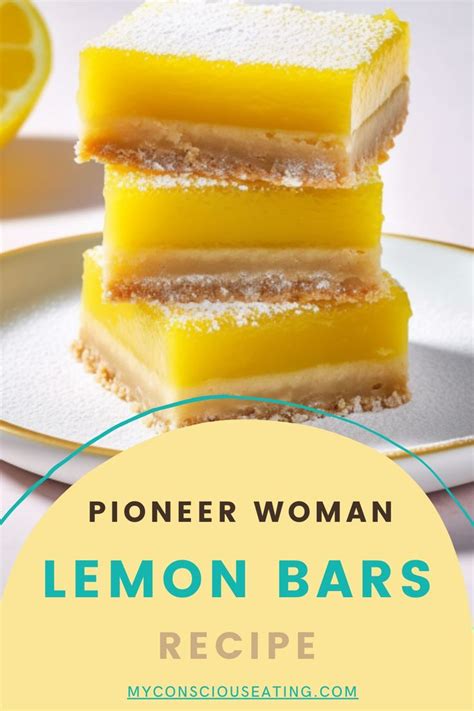 Pioneer Woman Lemon Bars Recipe Recipe In 2024 Lemon Bars Recipe Citrus Desserts Lemon Bars