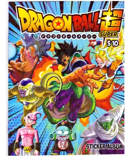 Album De Stickers Dragon Ball Super Con Sobres Meses Sin Inter S