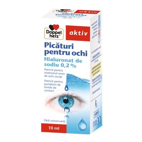 Augen Tropfen Picaturi Oftalmice Ml Doppelherz Dr Max Farmacie