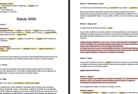 Exemple de Statuts SAS Le Guide Complet Pour Créer Votre Société par