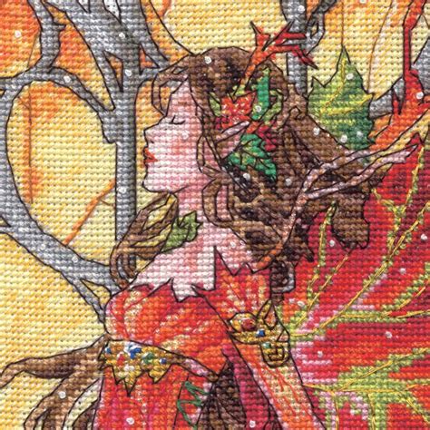 Dimensions Gold Collection - Dancing Fall Fairy - CrossStitchWorld