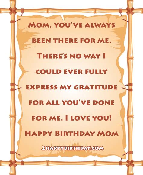 Top #25 Beautiful Birthday Wishes for Mom | Birthday Messages For ...