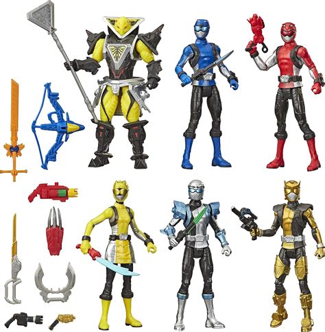 Power Rangers Beast Morphers Actionfigur 15 2 Cm Multipack 6 Figuren