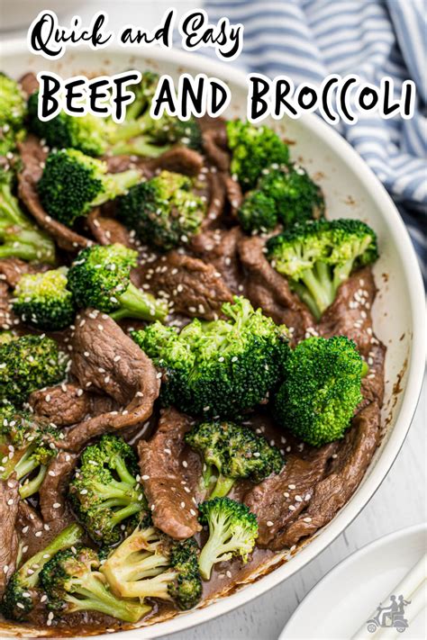 Quick And Easy Chinese Beef And Broccoli With Ginger Soy Sauce