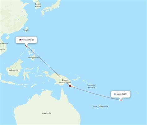 All Flight Routes From Manila To Nadi Mnl To Nan Flight Routes