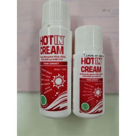 Jual HOT IN CREAM BOTOL CREAM PEGEL DAN NYERI SENDI Shopee Indonesia