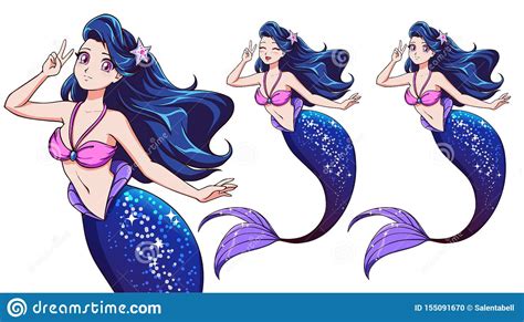 Impressive Info About How To Draw A Anime Mermaid - Partnershipcopy26